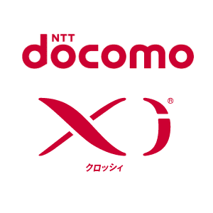 docomo Xi（クロッシィ）データ通信ロゴ