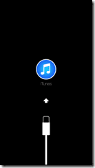 iPhone_Recovery iPhoneのリカバリーモードの写真です