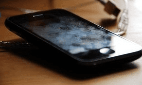 スマホ汚れ画像