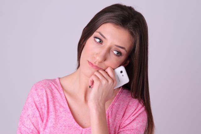 スマホ女性画像
