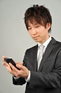 社会人スマホ画像
