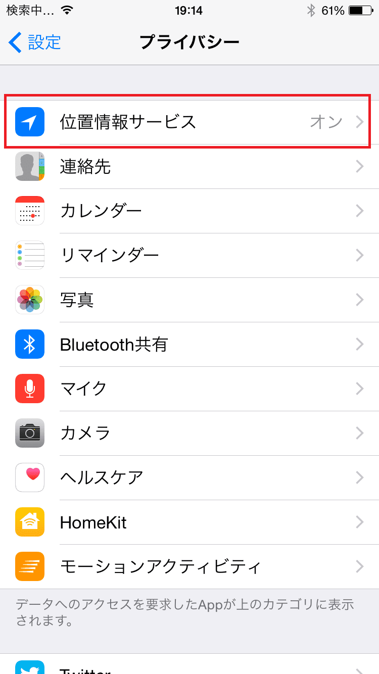 位置情報サービス画像