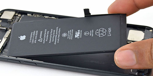 iPhone バッテリー画像