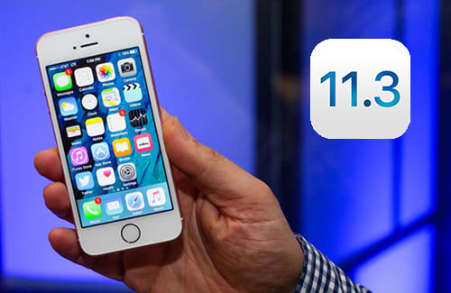 iOS11.3画像