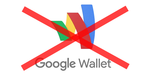 Google Wallet機能画面