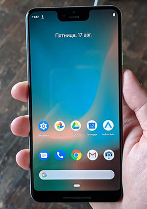 Pixel 3 XL 端末画像