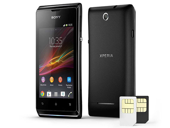 SIMフリー SONY Xperia E dual C1605の写真