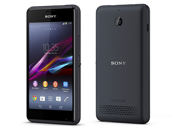 SIMフリー SONY/ソニー Xperia E1(型番:D2005) 写真