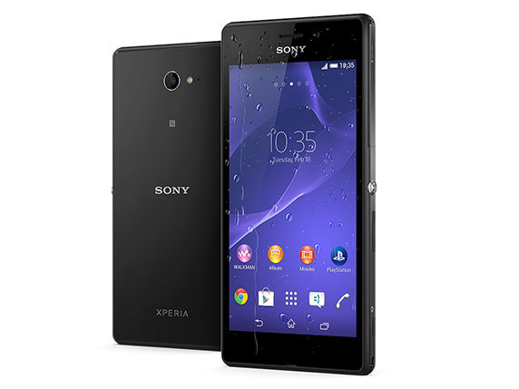 SIMフリー SONY Xperia M2 Aqua D2403の写真