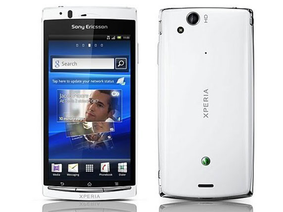 SIMフリー SONY Xperia arc S LT18iの写真