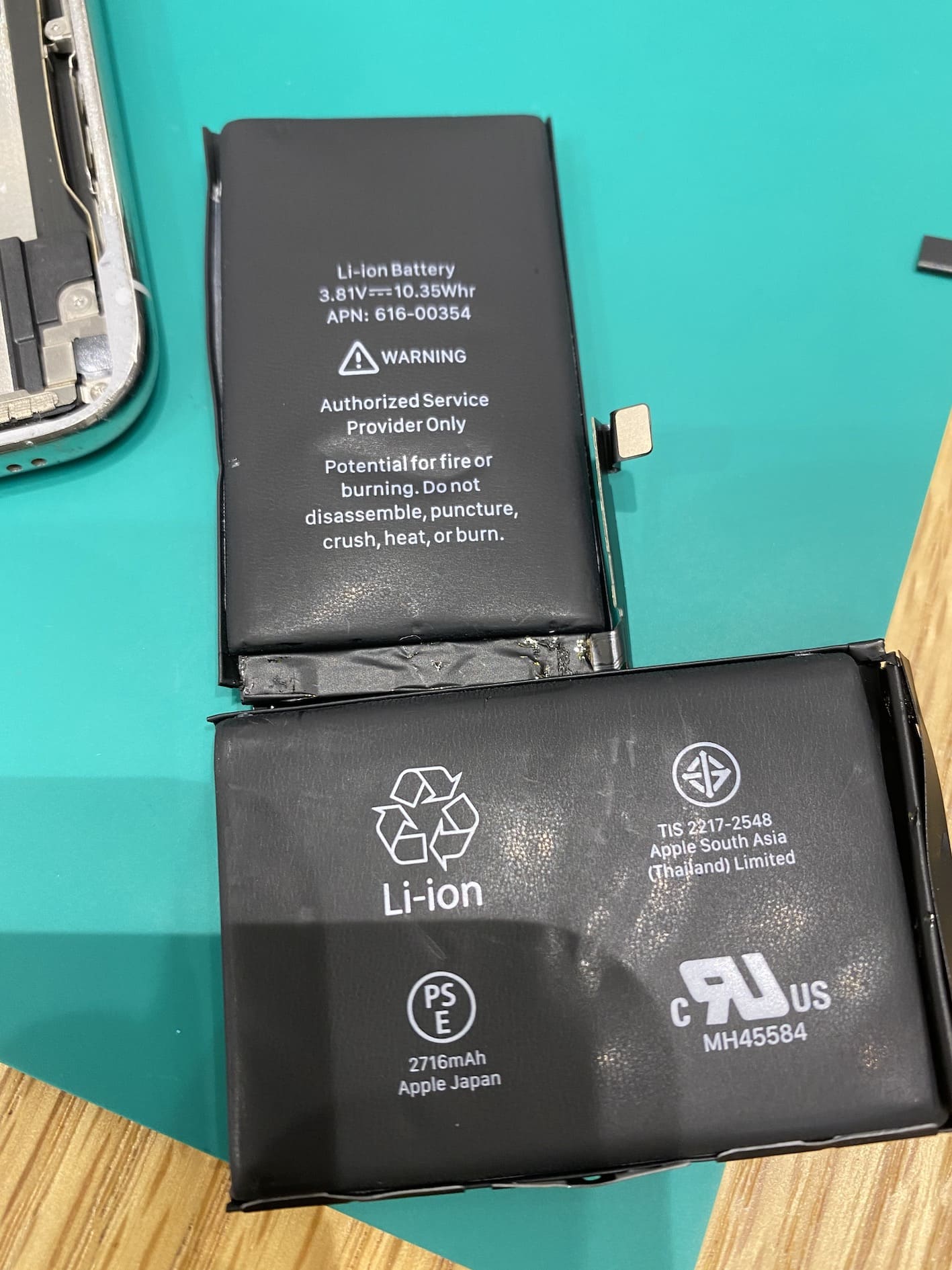 Changed battery of iPhone 11 pro スマホステーション UNiCASE 沖縄・浦添パルコシティ店